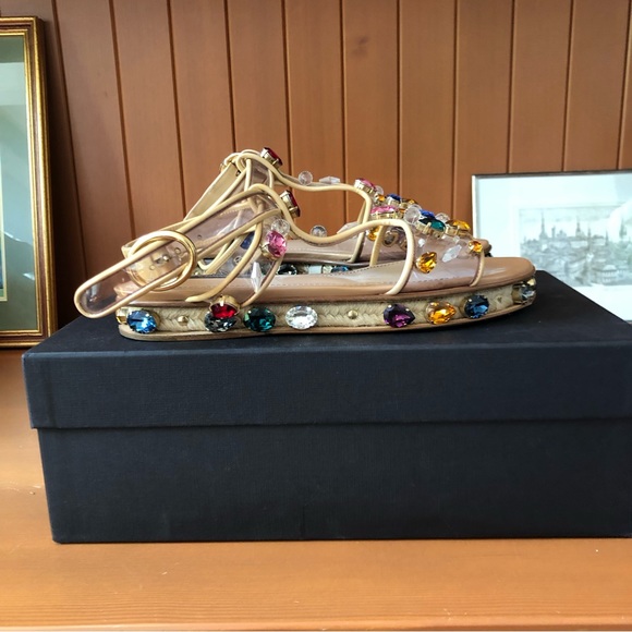 Dolce & Gabbana AUTHENTIC Sandals SZ 39 - Picture 3 of 6